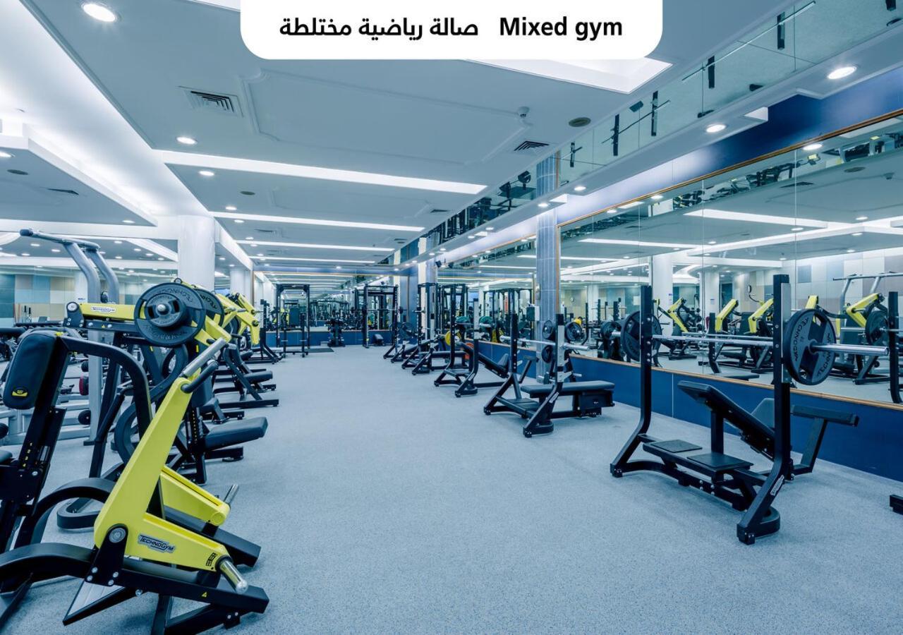 Officers Club & Hotel Αμπού Ντάμπι Εξωτερικό φωτογραφία Mixed gym